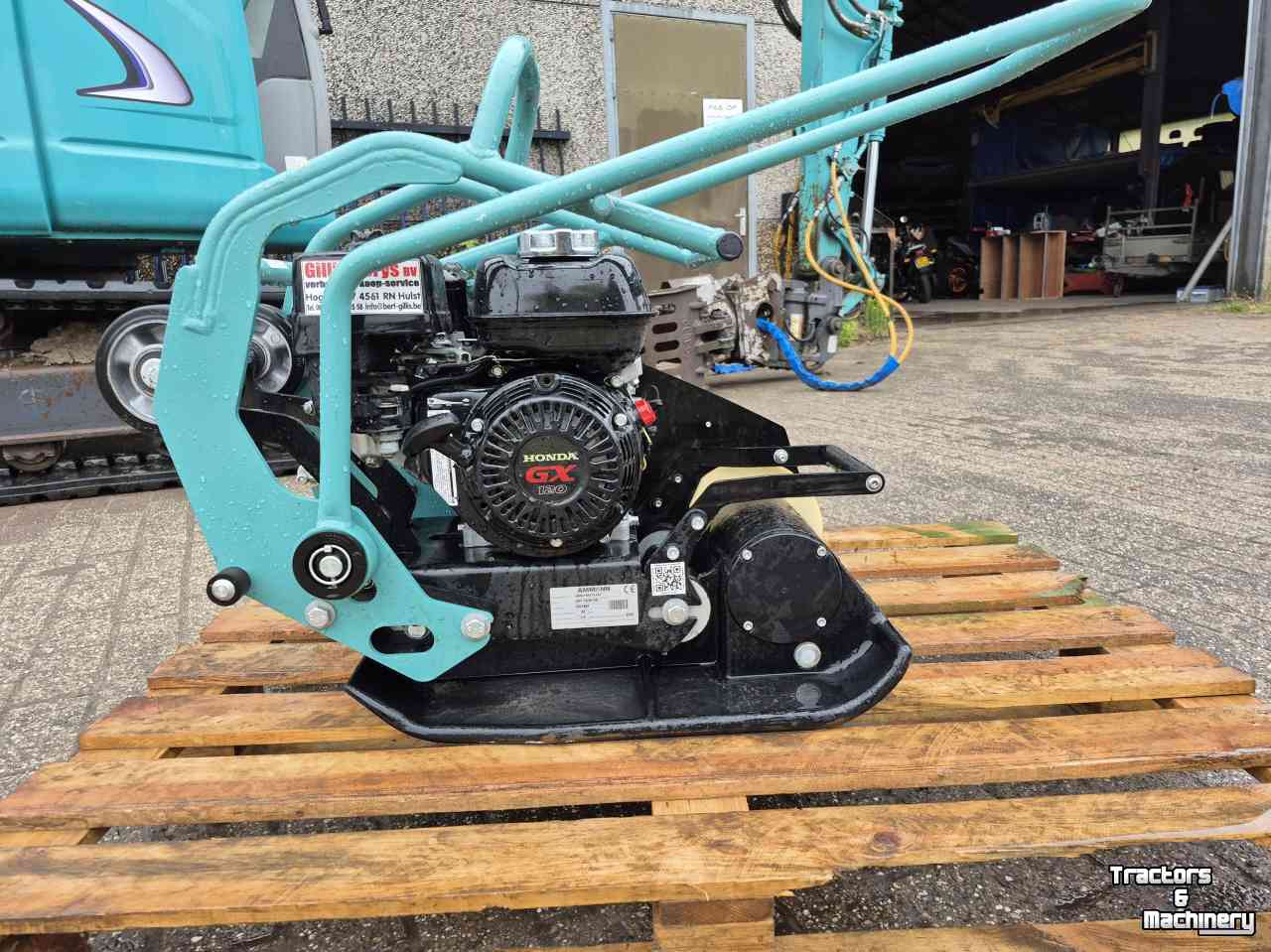 Vibrating plates Ammann apf 15/40 demo