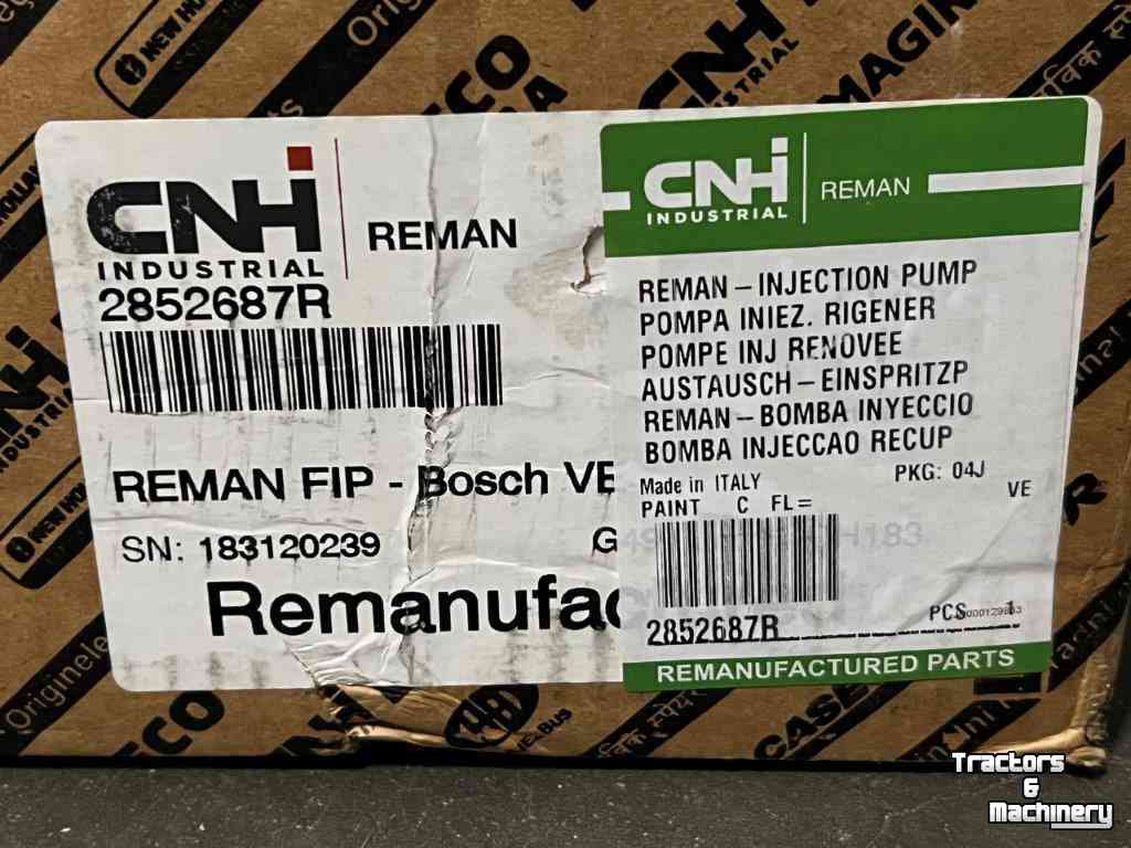 Tractor Case-IH Brandstofpomp voor Case iH PX170 parts nr:2852687R