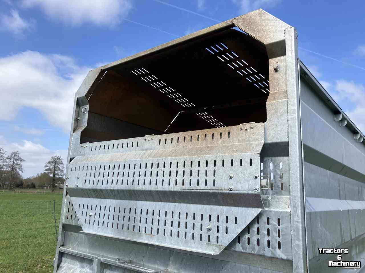 Woodchip trailer Jako Tiger 35 snipperkipper voor houtversnipperaar