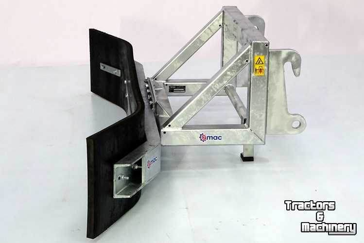 Manure scraper Qmac Rubber manure scraper hookup Kramer 312-320-380-580-750