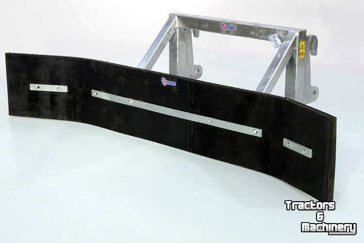 Manure scraper Qmac Rubber manure scraper hookup Kramer 312-320-380-580-750