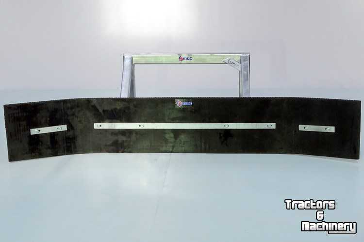Manure scraper Qmac Rubber manure scraper hookup Kramer 312-320-380-580-750