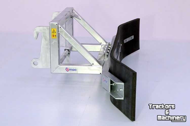 Manure scraper Qmac Rubber manure scraper hookup Kramer 312-320-380-580-750