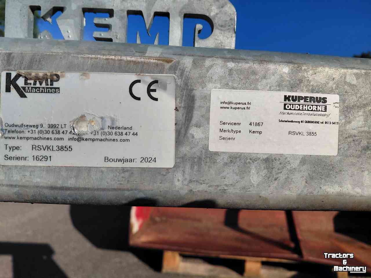 Feed Blade / Slide Kemp RSVKL 3855