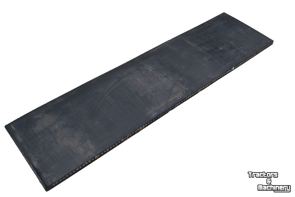 Rubber yard scraper Qmac RSM250 Rubber MAT 250 + STAAL inlaag