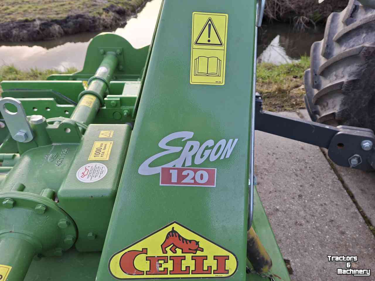 Rotary Tiller Celli Ergon 120-180 frontfrees grondfrees