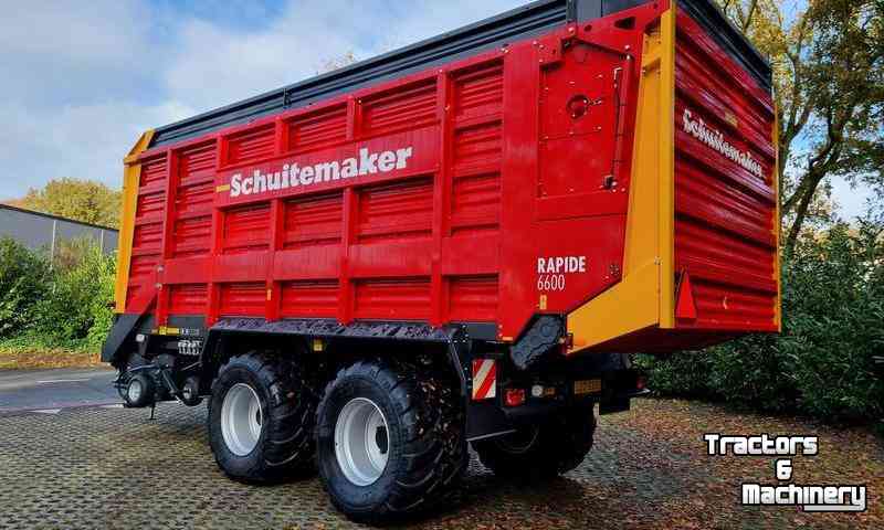 Self-loading wagon Schuitemaker Rapide 6600W Opraapwagen Silagewagen