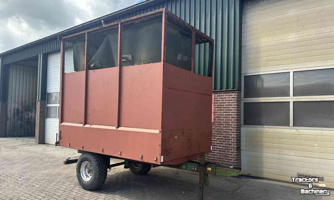 Woodchip trailer  Snipperkipper / Snipperkipwagen / Kipper voor versnipperaar