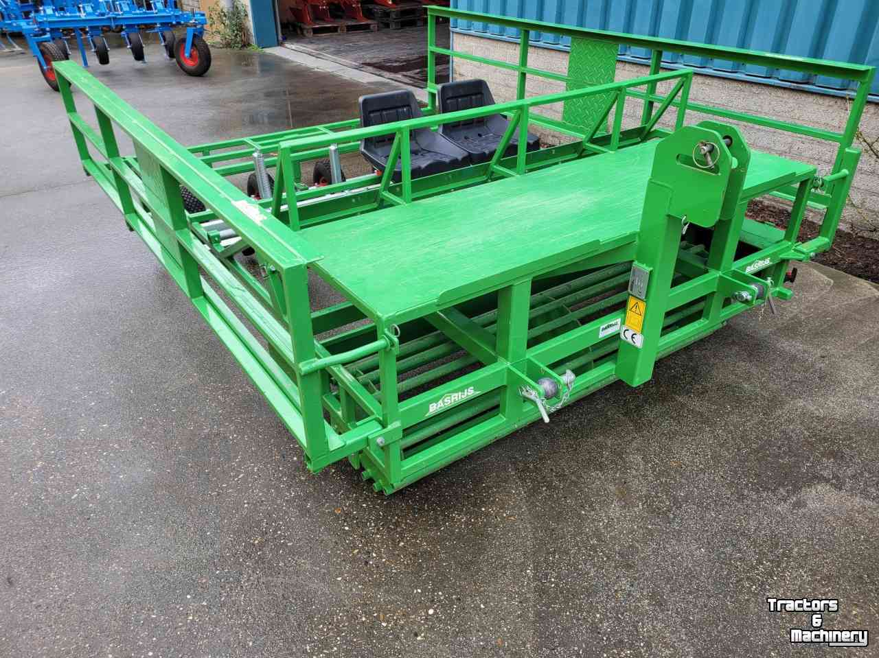 Transplanter Basrijs Perspot plantmachine 3 rij