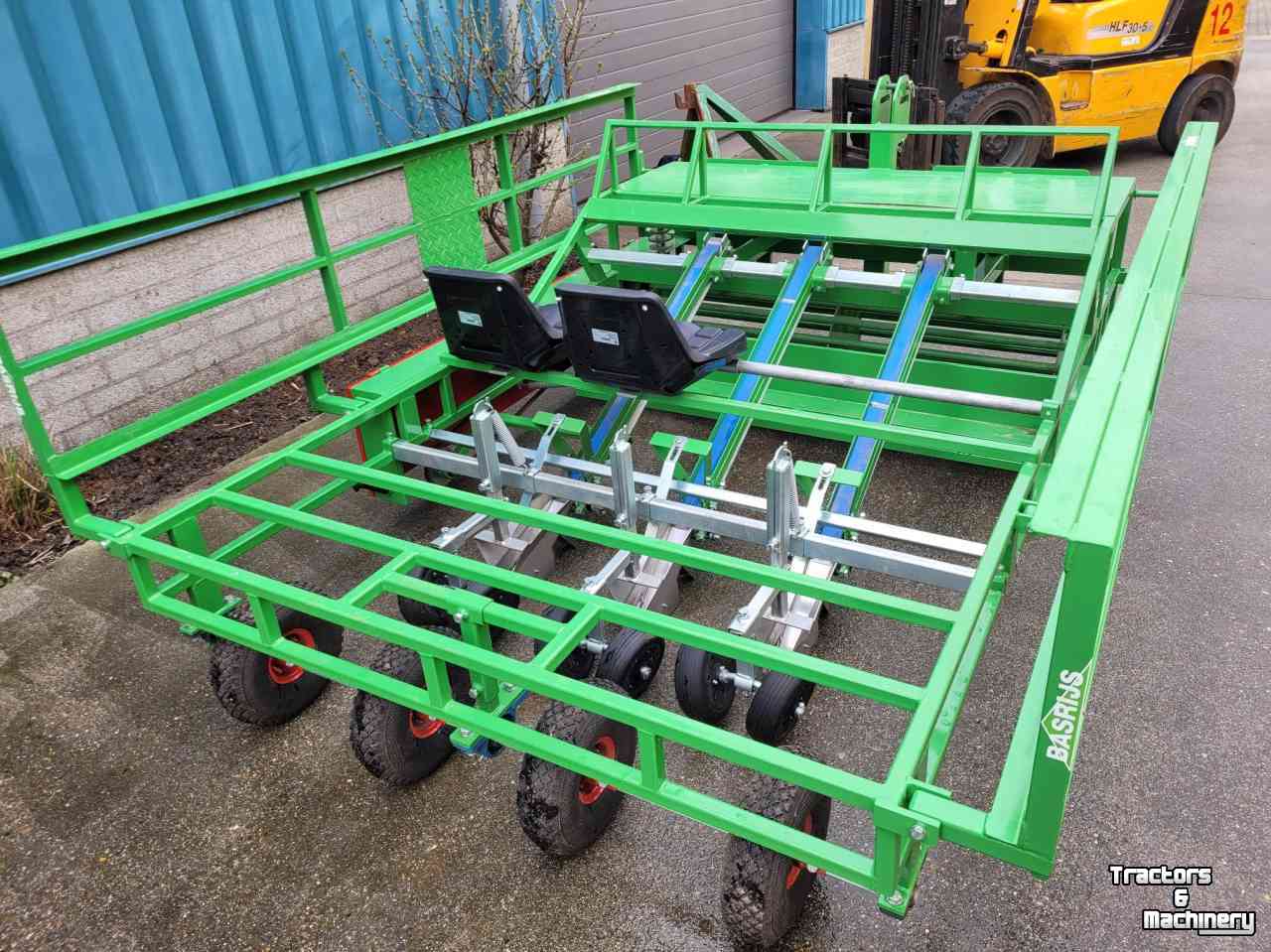Transplanter Basrijs Perspot plantmachine 3 rij