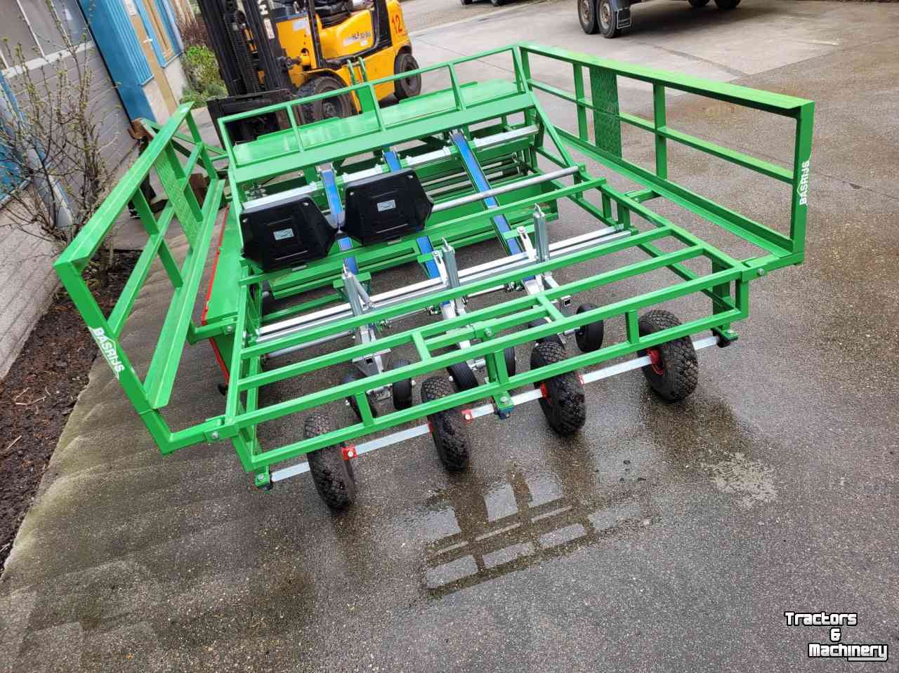 Transplanter Basrijs Perspot plantmachine 3 rij