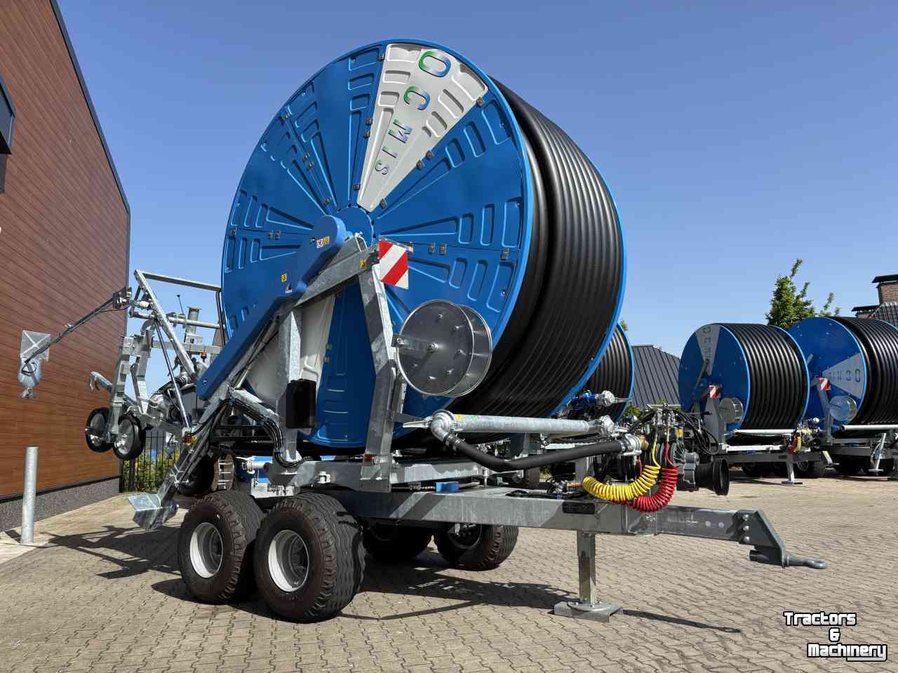 Irrigation hose reel Ocmis VR7/1 125-600 tandemas