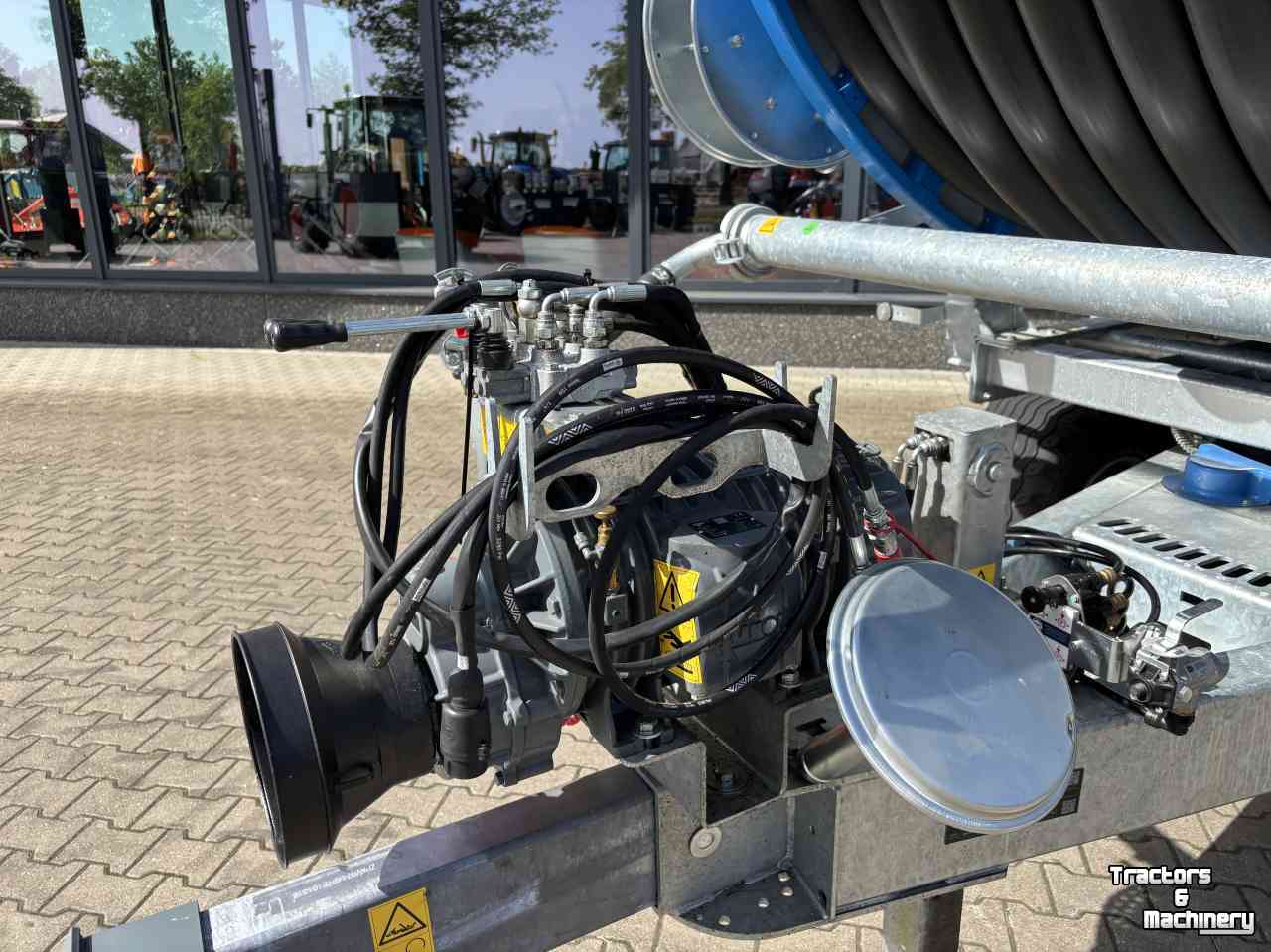 Irrigation hose reel Ocmis VR7/1 125-600 tandemas