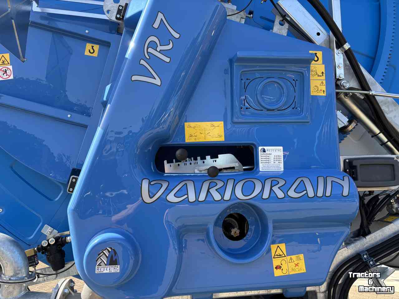 Irrigation hose reel Ocmis VR7/1 125-600 tandemas