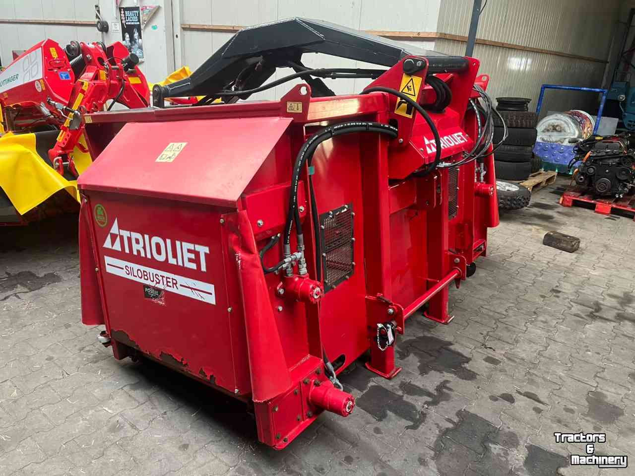 Silage grab-cutter Trioliet silobuster