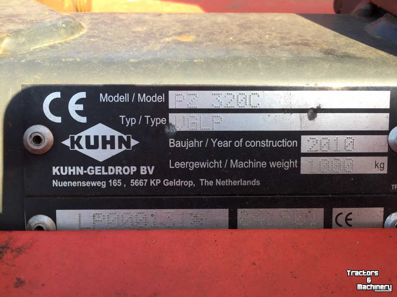 Mower Kuhn PZ 320 C