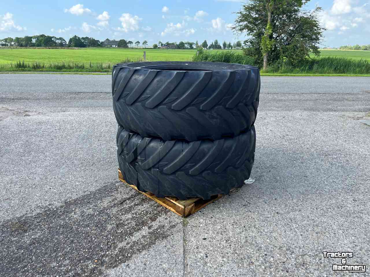 Wheels, Tyres, Rims & Dual spacers Michelin XeoBib VF 650/60R38