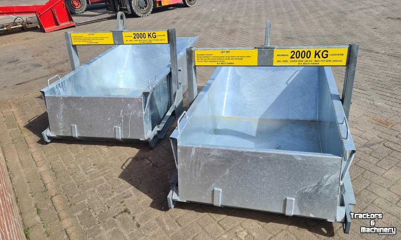 Other attachments and accessories  Kraancontainer Verzinkt
