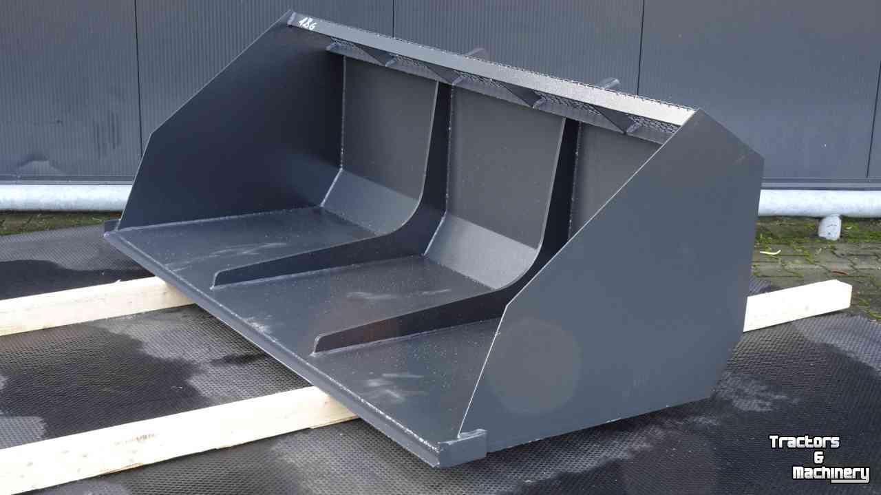 Loading buckets Hofstede Schepbak laadbak opschepbak schep opschep laad bak Rechte achterwand doorkijk