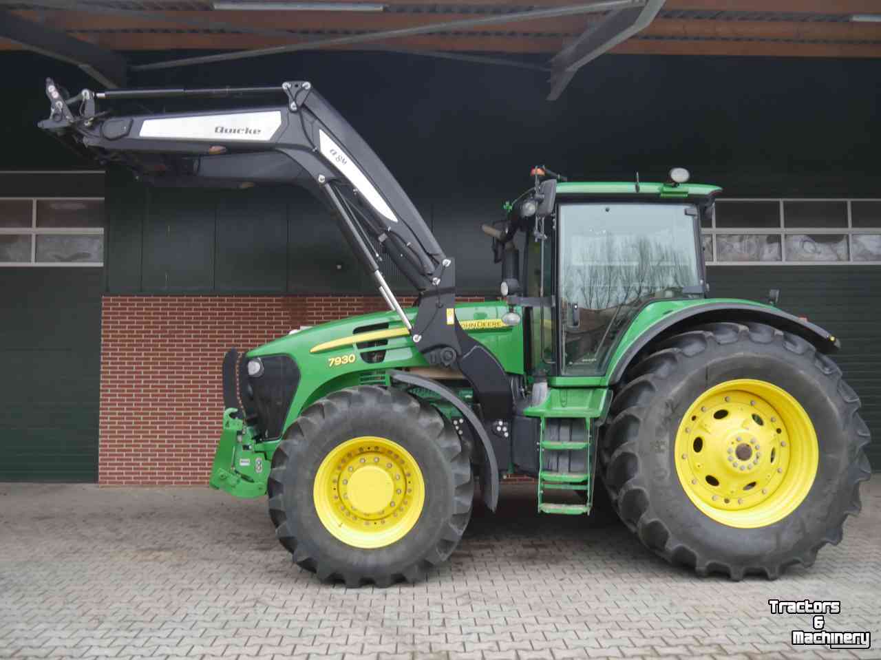 Tractor John Deere 7930 AP + Quicke lader + F-pto