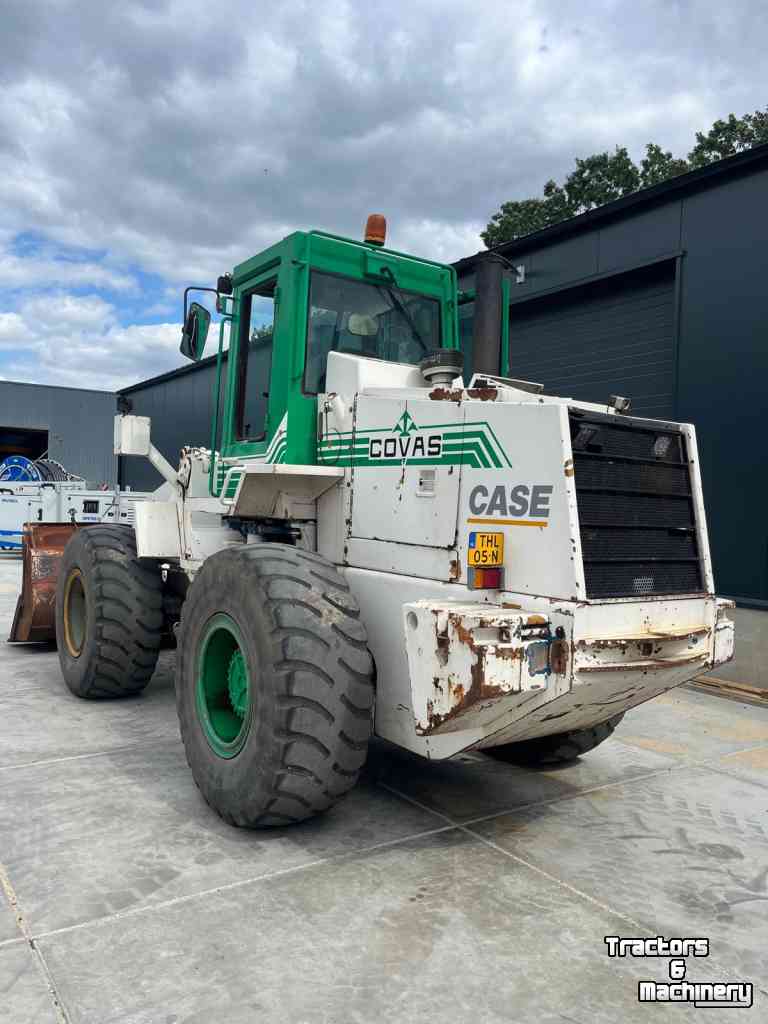 Wheelloader Case 621 shovel loader laadschop