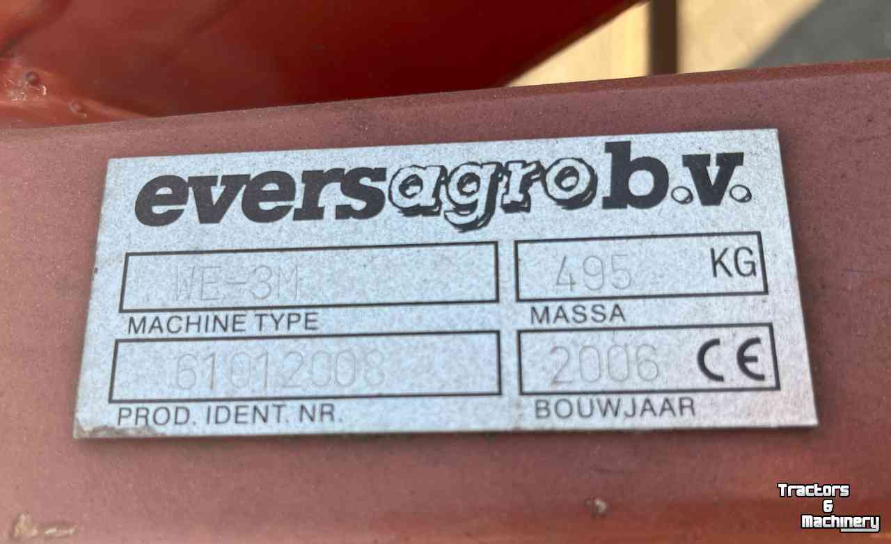 Deep subsoiler Evers Sumba WE-3M woeler, woelpoot, vaste tand, diepwoeler, grondbewerking