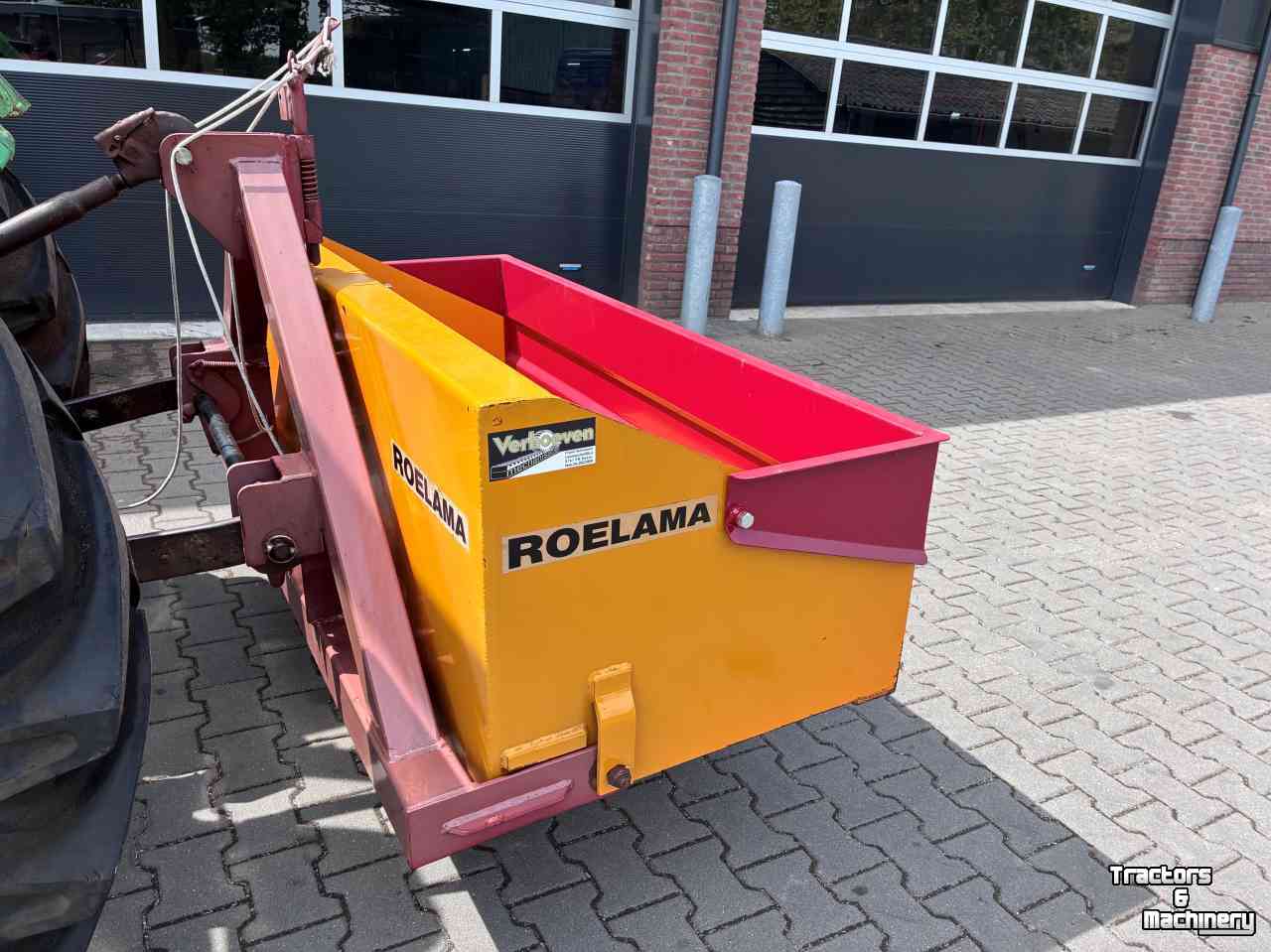 Tractor tipping boxes Roelama Trekkerbak grondbak transportbak