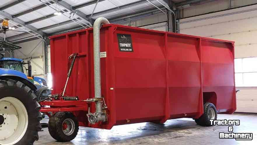 Manure container Bull Equipment Mestcontainer 45M³  Verkocht!