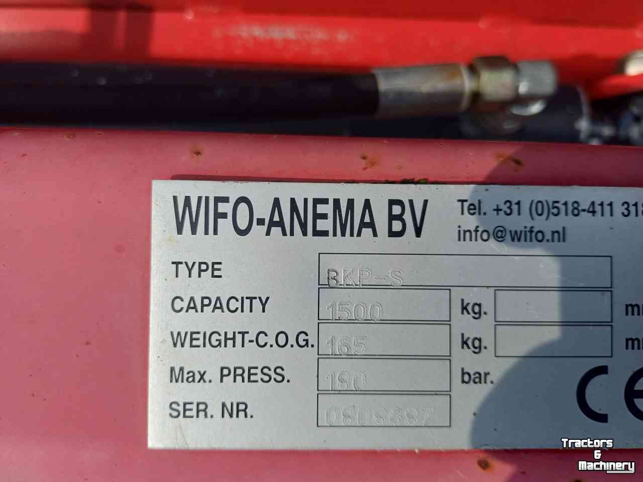 Bale clauw Wifo bkp-s