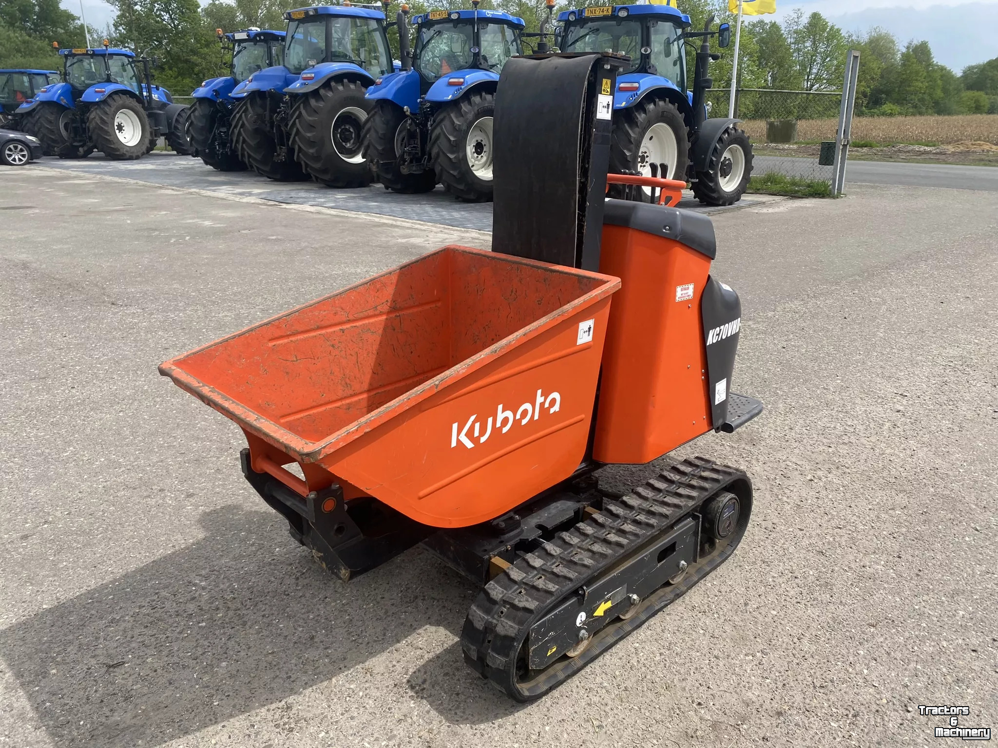 Tracked Earth-dumper Kubota KC 70 VHD-4 Rupsdumper