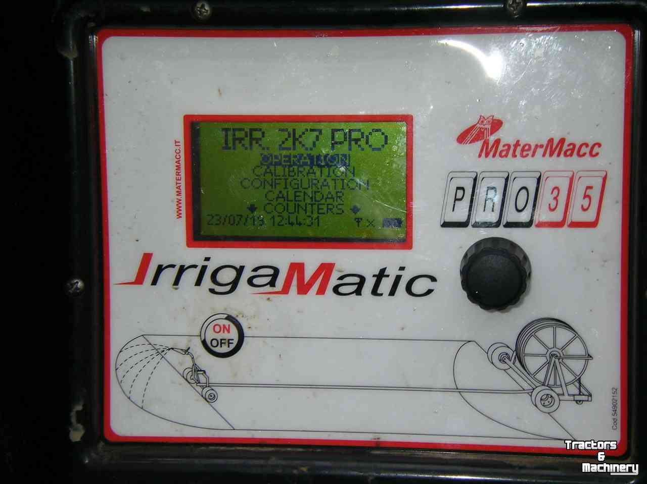 Irrigation hose reel Idrofoglia 125g450