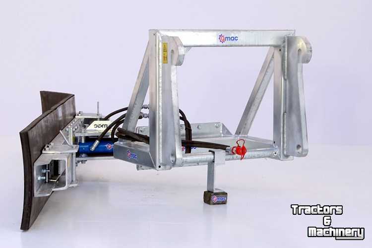 Other agricultural transport equipment and accessories Qmac Modulo 210 cm rubberschuif modderschuif erfschuif aanbouw Zettelmeyer