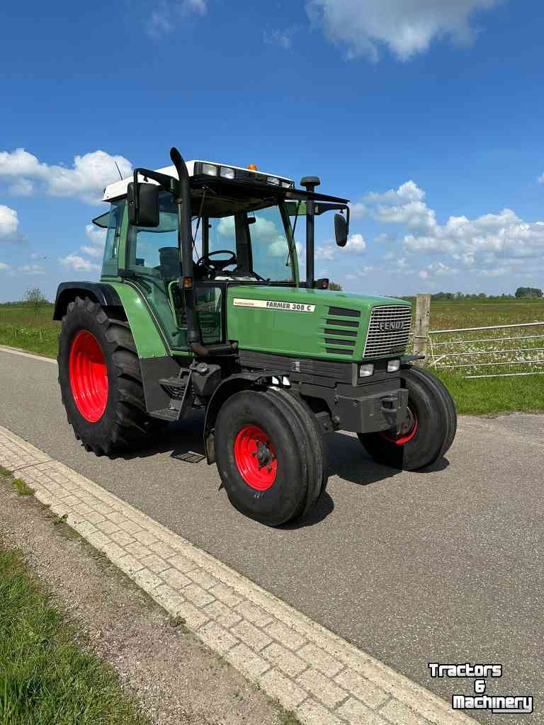 Tractors Fendt Farmer 308 C met Luchtremmen