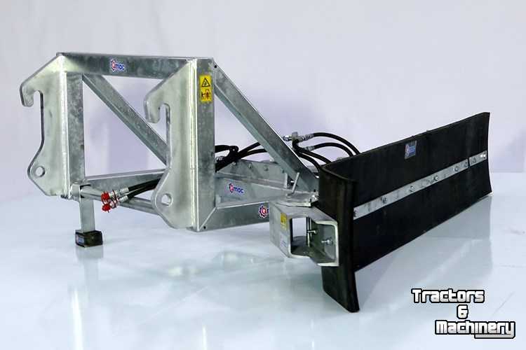 Feed Blade / Slide Qmac Gummischieber für futter 2.10 mtr mit anbau Atlas