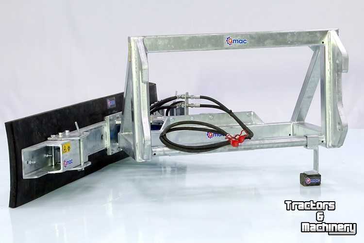 Feed Blade / Slide Qmac Gummischieber für futter 2.10 mtr mit anbau Atlas