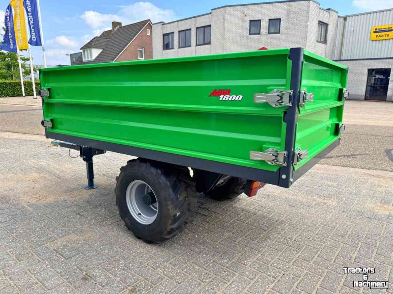Dumptrailer Avant 1800 Hydraulische Kiepaanhangwagen