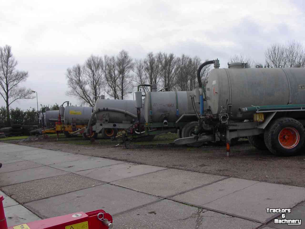 Slurry tank  Mest en Watertanken