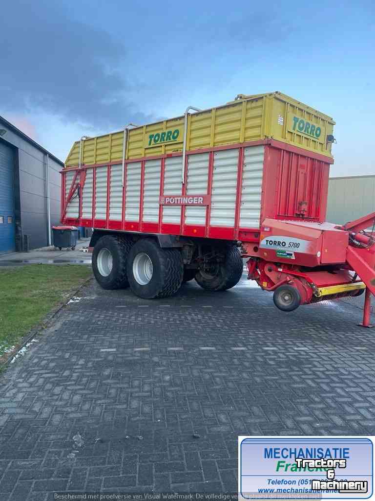 Self-loading wagon Pottinger Torro 5700