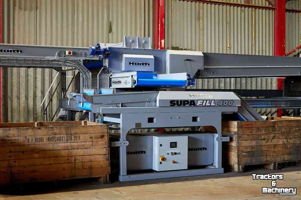 Box filler Haith SupaFill400 / SupaFill600 | Dubbele kistenvuller | Double box filler