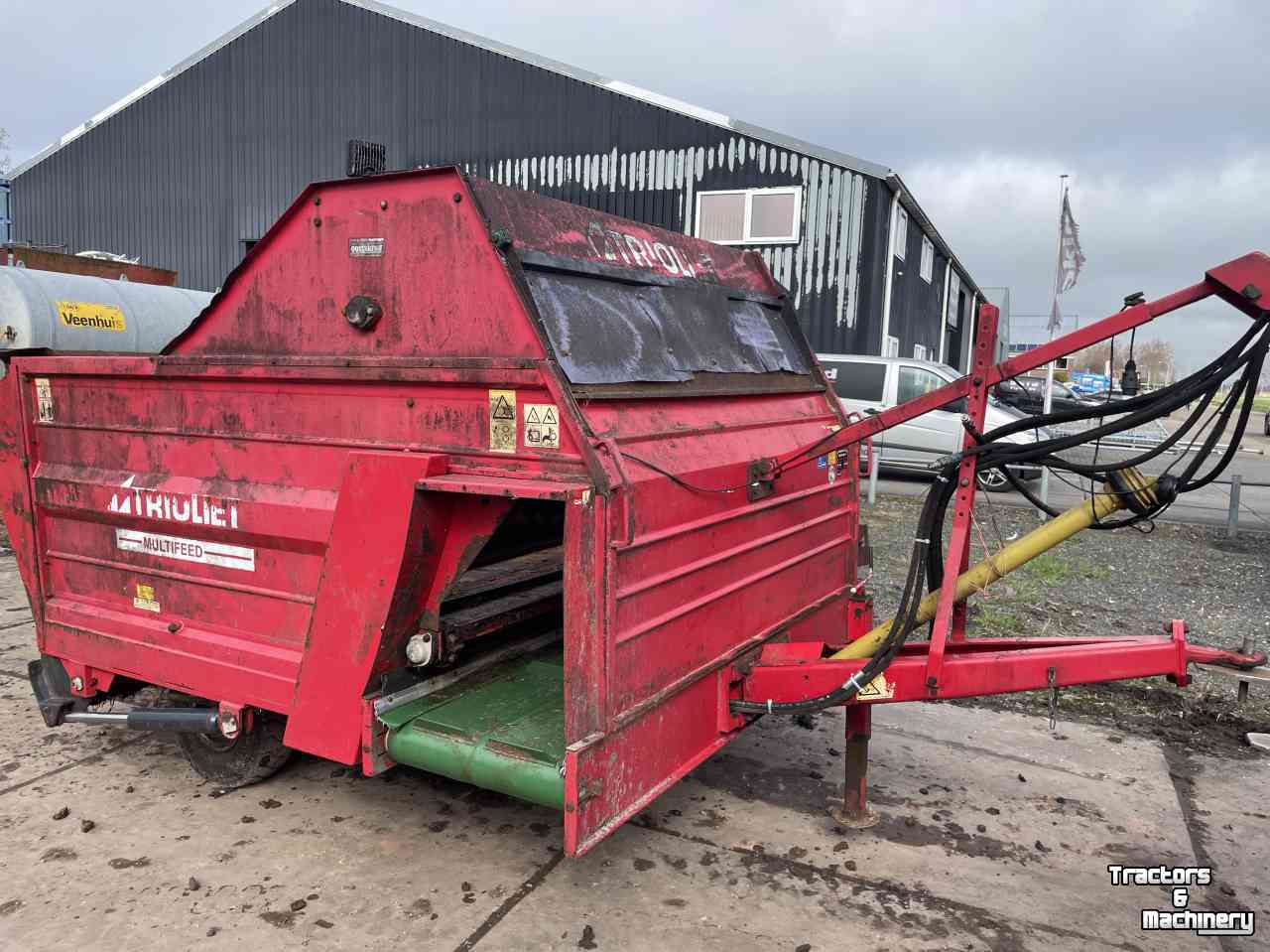 Silage-block distribution wagon Trioliet Multifeed