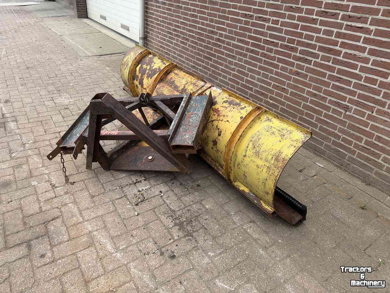 Rubber yard scraper  Rubberschuif
