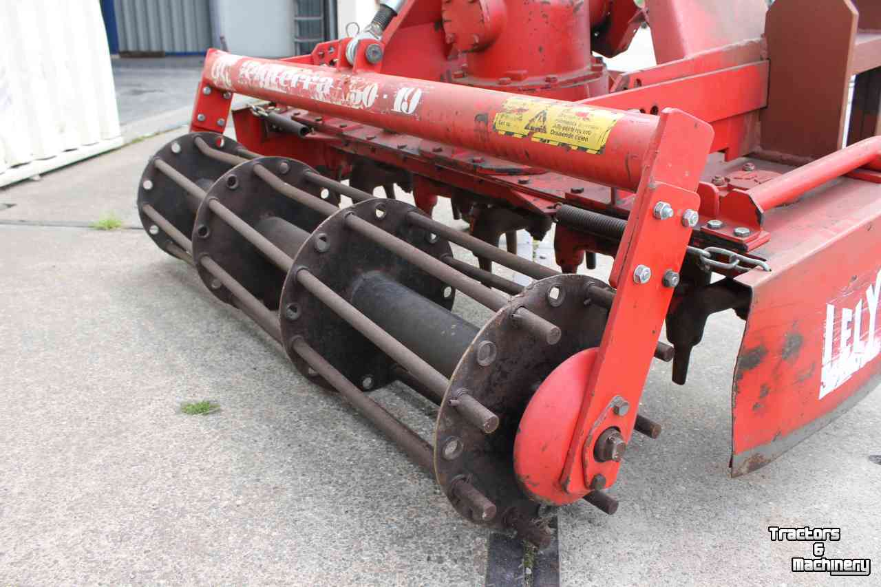 Rotary Harrow Lely Roterra 150 rotorkopeg rotoreg met spijlenrol buizenrol verkruimelrol