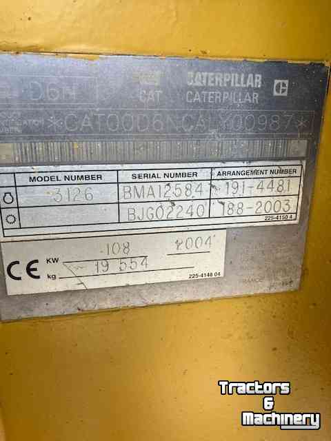 Bulldozer Caterpillar D6N LGP
