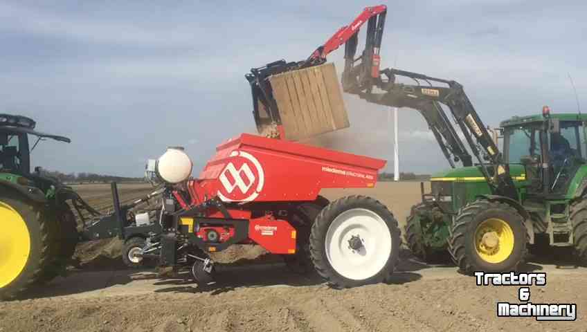 Bulk box tipper Vegniek RM350 vooroverkantelaar