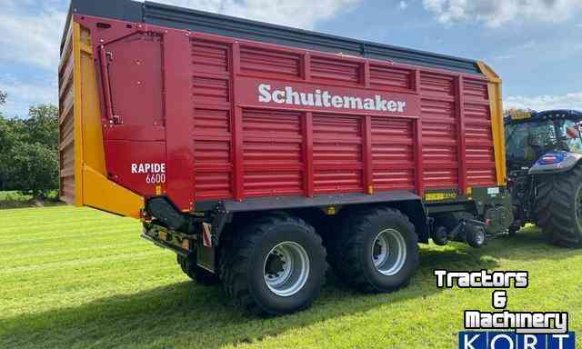 Self-loading wagon Schuitemaker Rapide 6600 Opraapwagen Demo