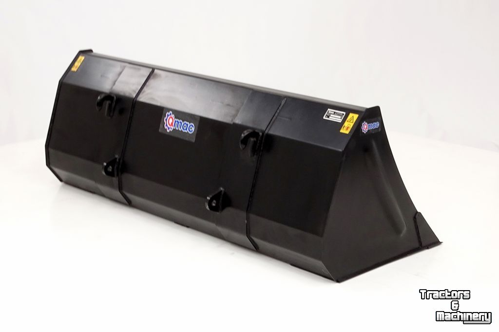 Front-end loader Qmac VBG180 Grond voorladerbak met euro aansluiting standaard