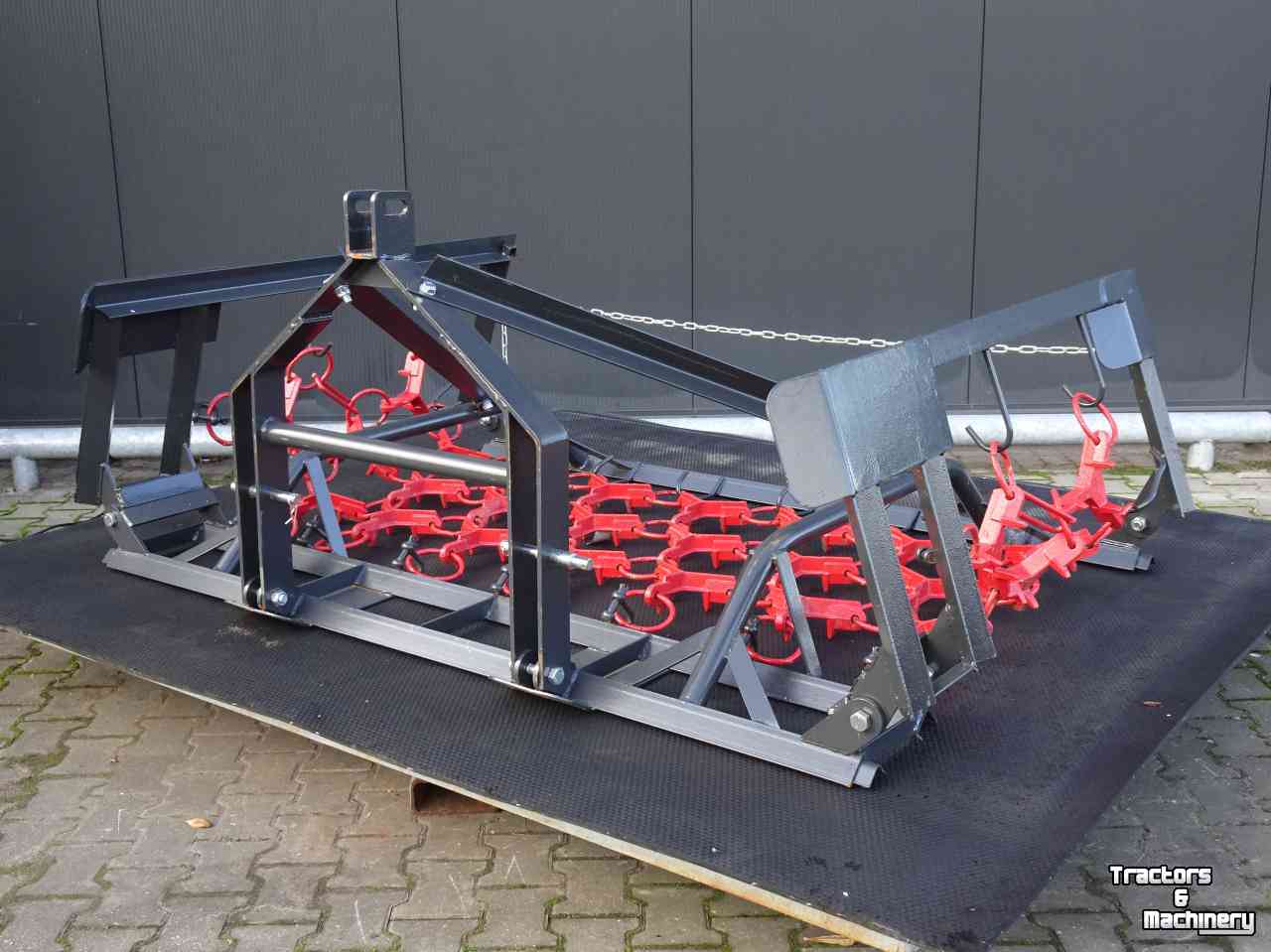 Pasture harrow Hofstede Weidesleep weisleep weiland wei gras sleep  4 rijen schakels 2M 3M 4M 5M 6M 8M