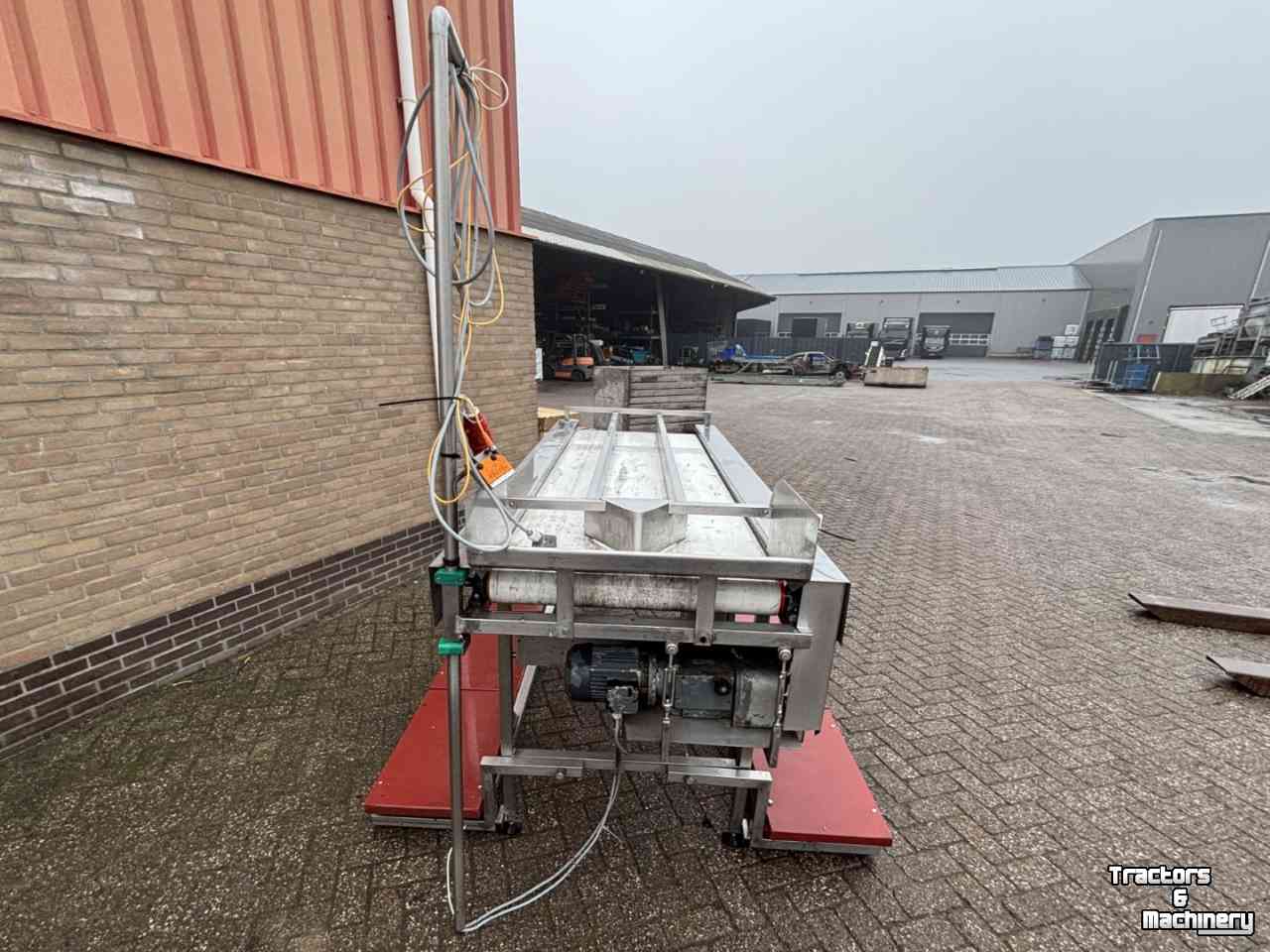 Inspection units  Leesband, RVS, 3-goots