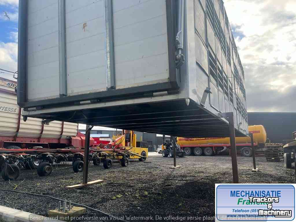 Livestock trailer  Eigenbouw veewagen