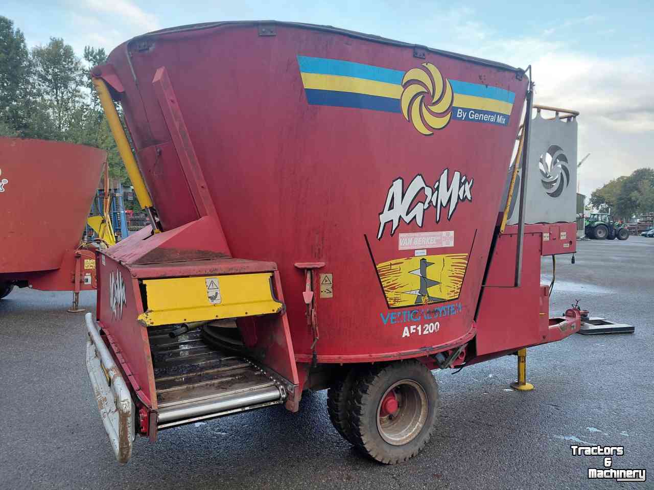 Vertical feed mixer AGM AF1200